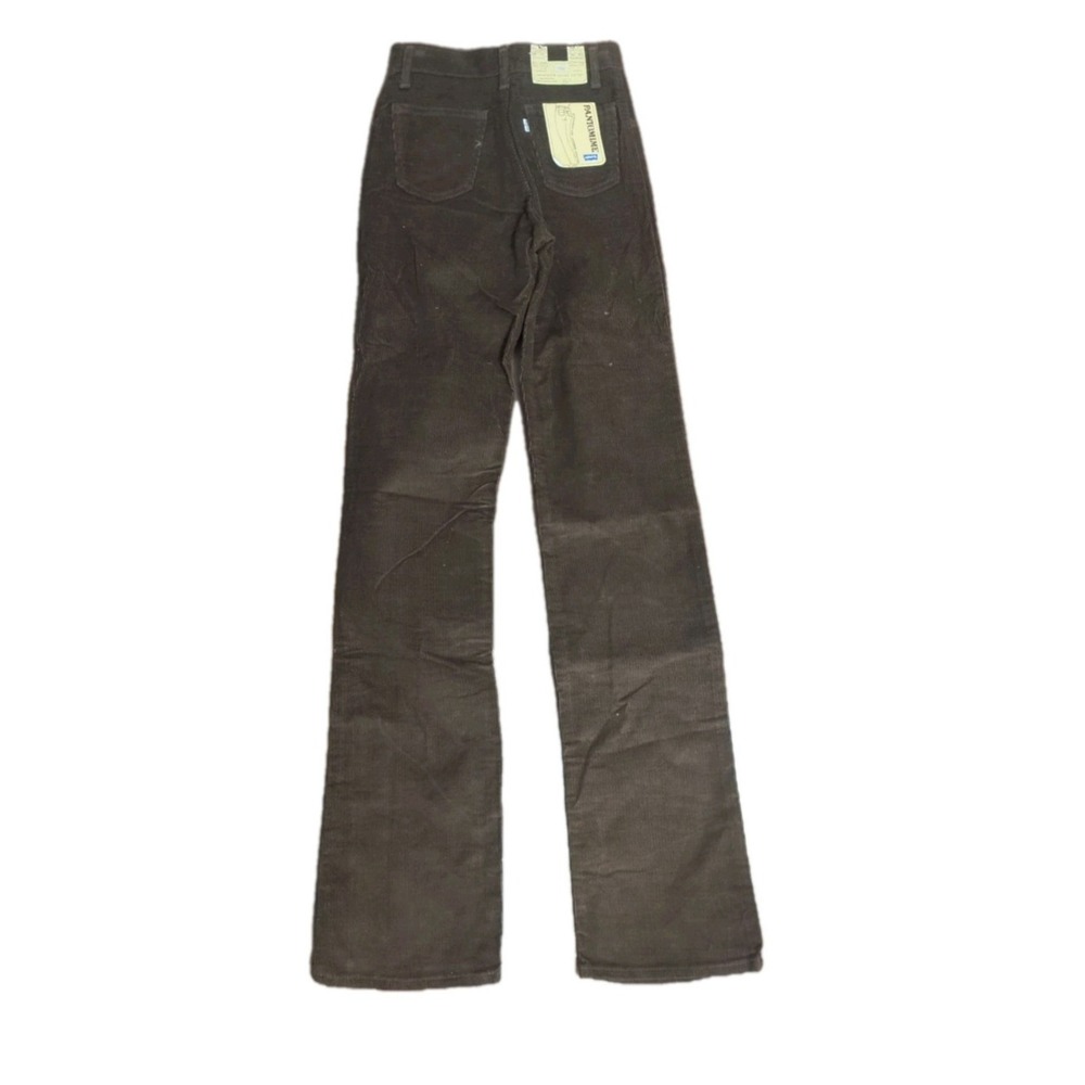 Vtg 70's 80's LEVI'S 829 White Tag Womens "Pantomime" Brown Corduroy Pants 25x36